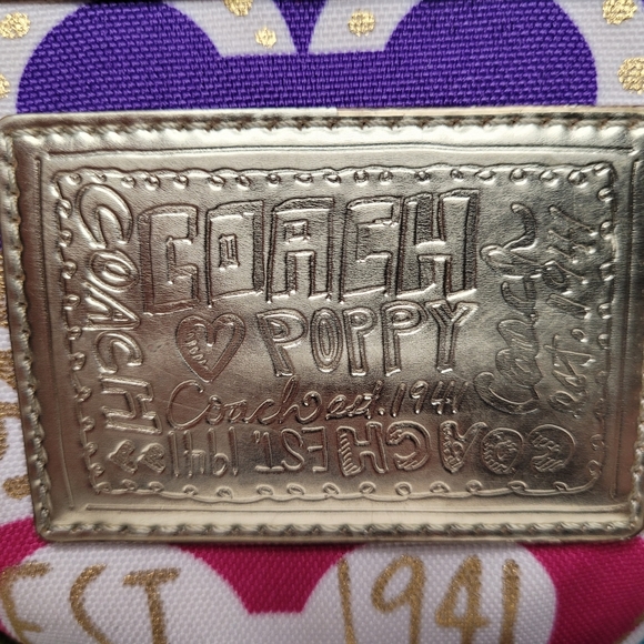 Coach Limited Edition Poppy Graffiti Signature C's Backpack D1073-15292 - Picture 16 of 16